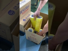 Przejrzysty taśma opakowaniowa rodzaj rolki dla kartonów