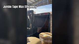 Taśma pakowa Jumbo o dużej wydajności