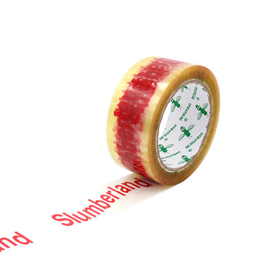 Z logo BOPP Tape Drukowany Wysokim Przywiązaniem Do Kartonowego Pieczętowania I Maskowania