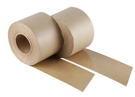 Wstrzymanie ciepła Klejąca taśma papierowa Kraft 2 cali Jednostronna klejnot