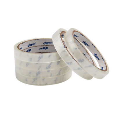 Dobra cena. 6 zwojów przezroczysty żółty Bopp samoprzylepne taśmy logo z opakowaniem dla Amazon w Internecie