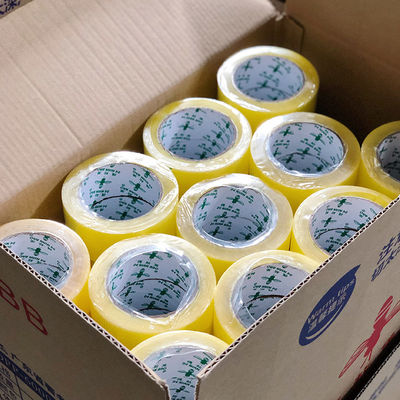 48 mm x 200 yardów BOPP przezroczysta taśma klejąca do kartonowej taśmy uszczelniania