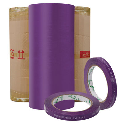 Z logo Purple BOPP Printed Jumbo Roll Manufacturer