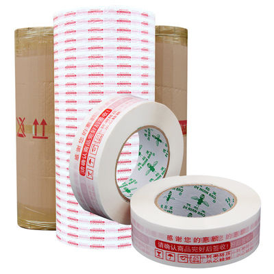 Drukowana taśma Jumbo Roll Gum Tape Jumbo Roll wygodne cięcie i przetwarzanie