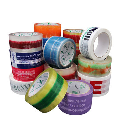Dobra cena. Logo na zamówienie BOPP Solid Adhesive Packing Tape China Manufacturer w Internecie